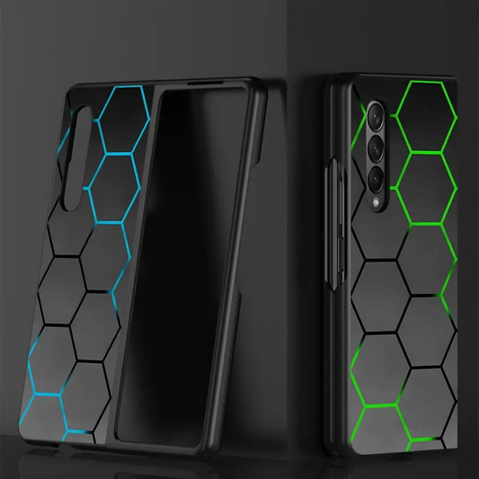 Galaxy Z Fold Series Honeycomb Shield Grip Case