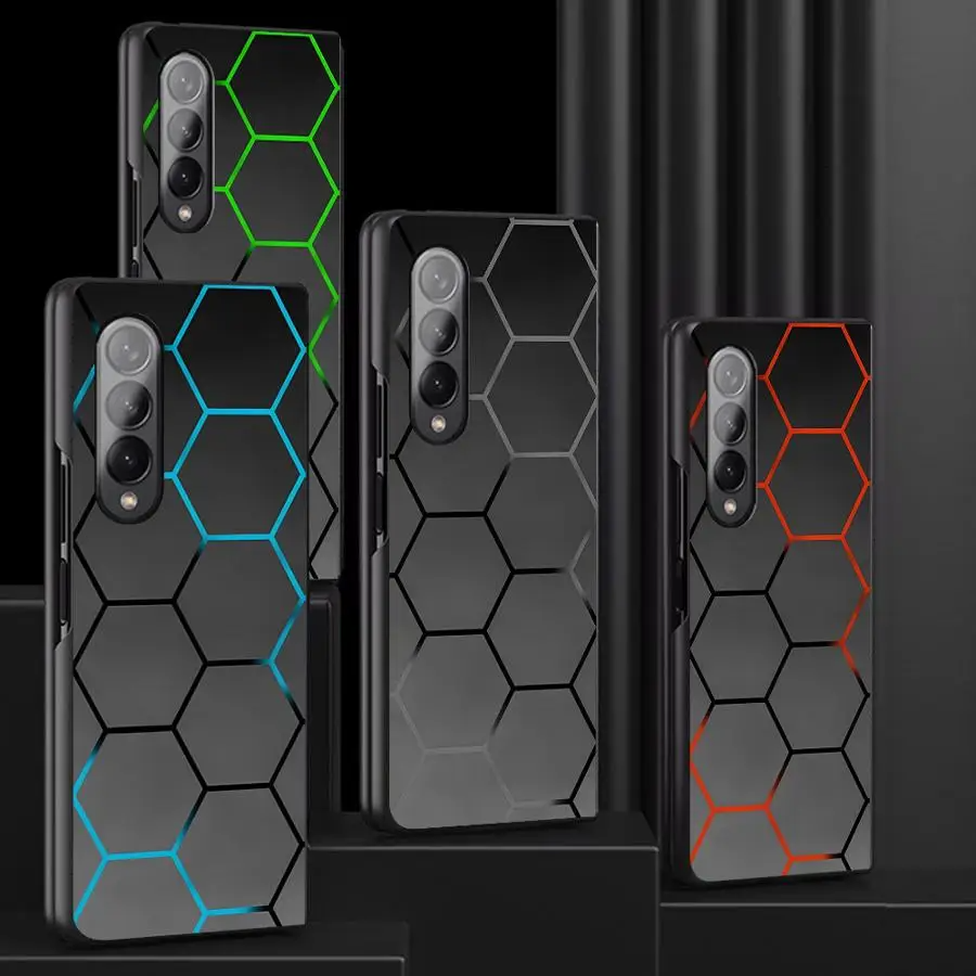 Galaxy Z Fold Series Honeycomb Shield Grip Case