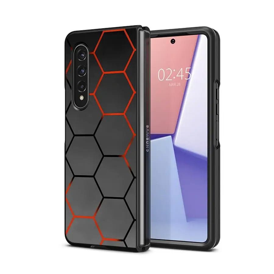 Galaxy Z Fold Series Honeycomb Shield Grip Case
