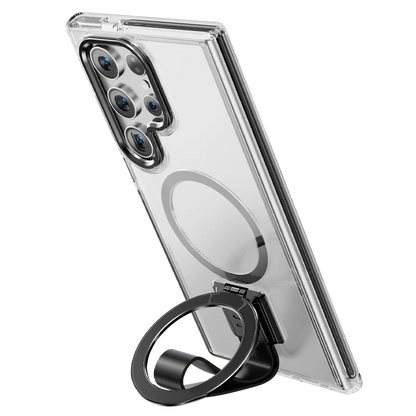 Mag Guard Kickstand Armor Case with Silicone Lanyard -Samsung