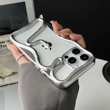 Luxury Viper Design Armor Case - iPhone