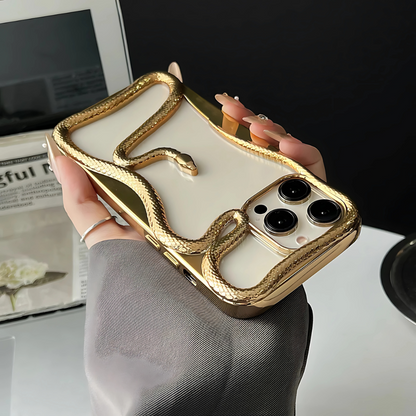 Luxury Viper Design Armor Case - iPhone