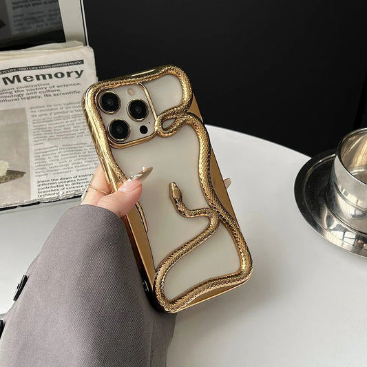 Luxury Viper Design Armor Case - iPhone