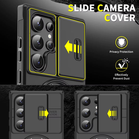 IronClad Slide Cam Kickstand Case - Samsung