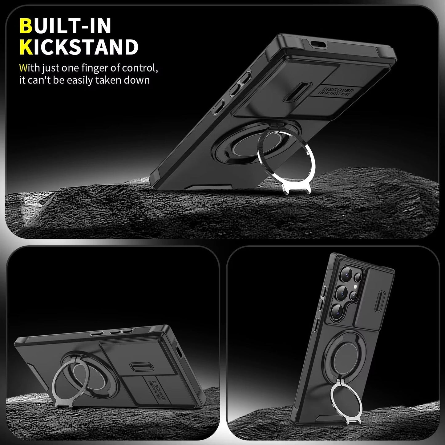 IronClad Slide Cam Kickstand Case - Samsung