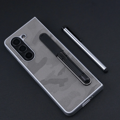 Elite Camouflage Leather Case with Stylus Slot - Samsung