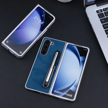 Elite Camouflage Leather Case with Stylus Slot - Samsung