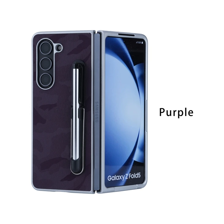 Elite Camouflage Leather Case with Stylus Slot - Samsung