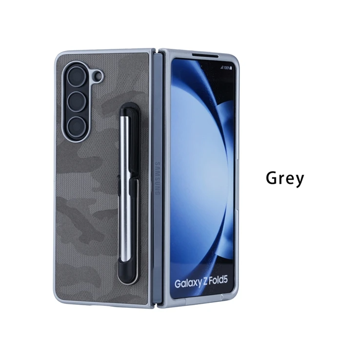 Elite Camouflage Leather Case with Stylus Slot - Samsung