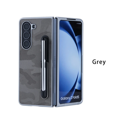Elite Camouflage Leather Case with Stylus Slot - Samsung