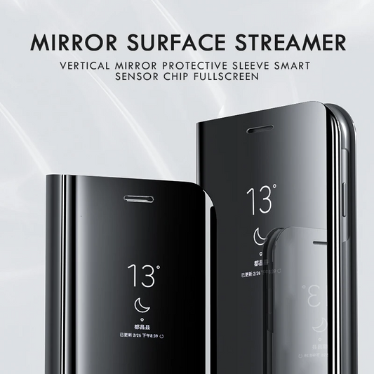 Glamour Guard Mirror Flip Case - Samsung