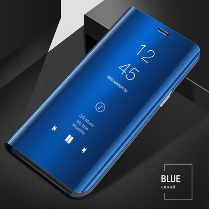 Glamour Guard Mirror Flip Case - Samsung