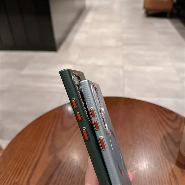 Plated Armor Stripe Metallic Case - Samsung