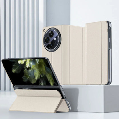 Stand Guard Foldable Leather Case - OnePlus Open