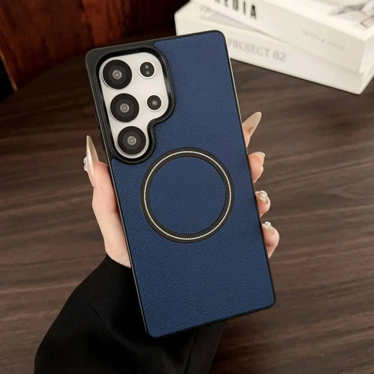 Elite Mag Luxe Leather Matte Case - Samsung