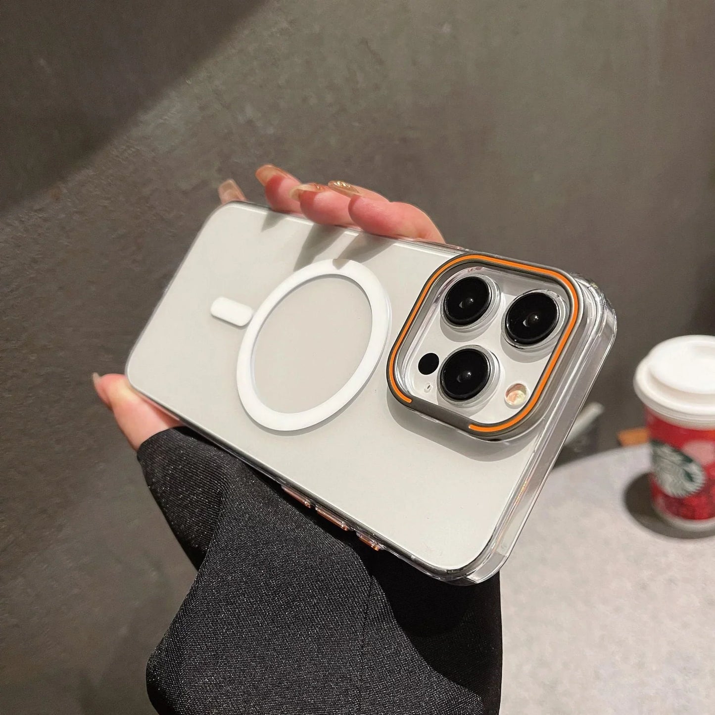 iPhone 16 Series Phantom Guard Invisible Magsafe Bracket Case