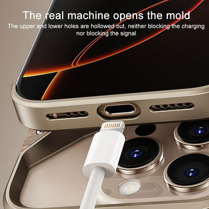 Exquisite Alloy Solid Wood Shield Case - iPhone