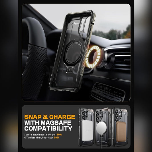Defender Grip Magnetic Kickstand Case - Samsung