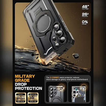 Defender Grip Magnetic Kickstand Case - Samsung