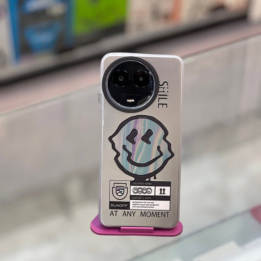 Glitchy Holographic Smiley Guard Case - OnePlus