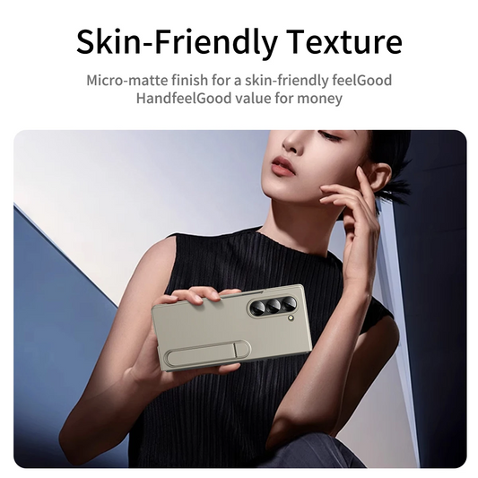 Galaxy Z Fold Series Slim Invisible Kickstand Foldable Case