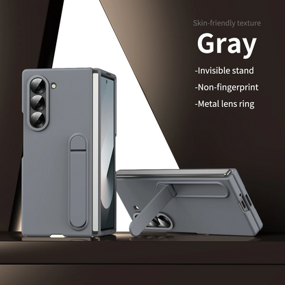 Galaxy Z Fold Series Slim Invisible Kickstand Foldable Case