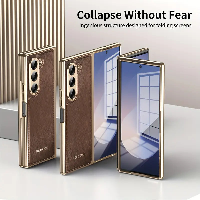 Galaxy Z Fold Series Heritage Leather Guard Case