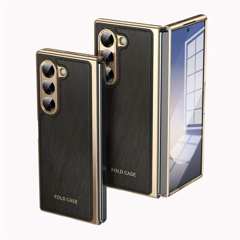 Galaxy Z Fold Series Heritage Leather Guard Case