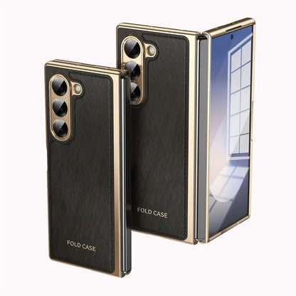 Galaxy Z Fold Series Heritage Leather Guard Case