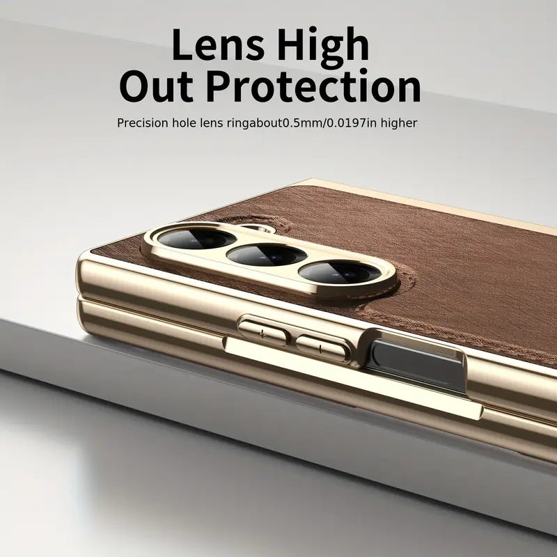 Galaxy Z Fold Series Heritage Leather Guard Case