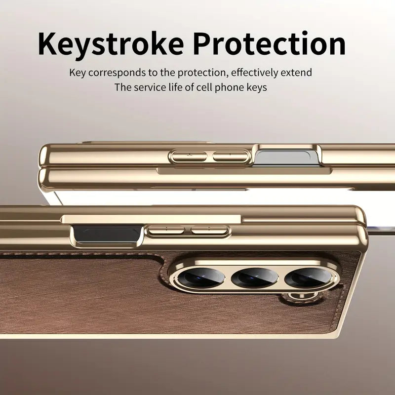 Galaxy Z Fold Series Heritage Leather Guard Case