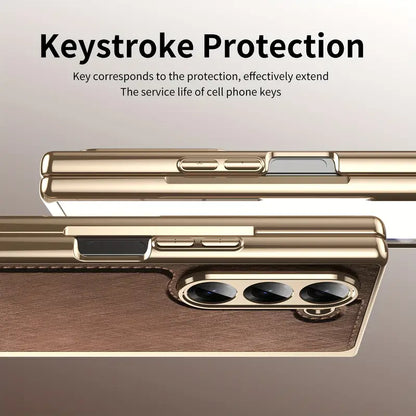 Galaxy Z Fold Series Heritage Leather Guard Case