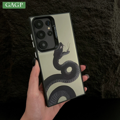 Exquisite Snake Texture Protective Case -Samsung