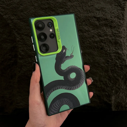 Exquisite Snake Texture Protective Case -Samsung