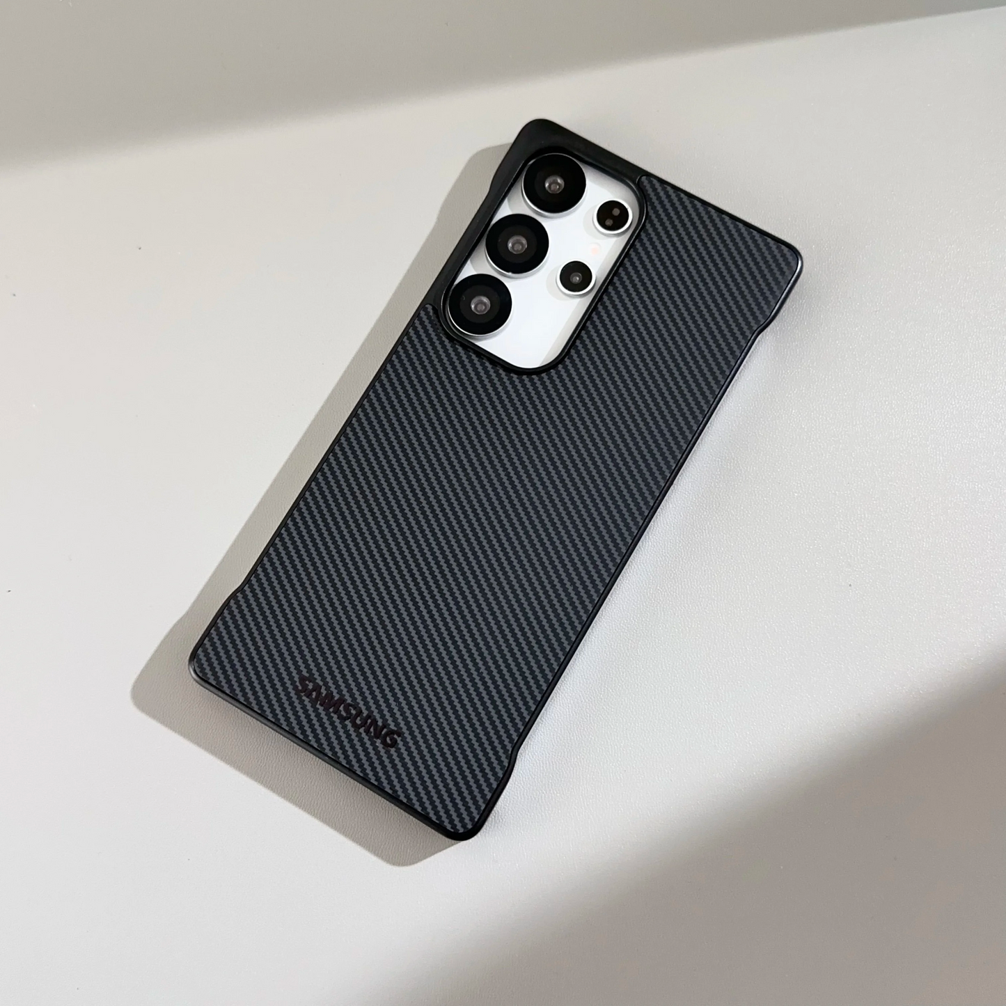 Minimalist Carbon Fiber Case - Samsung