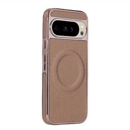 Luxury Electroplated MagSafe Leather Case - Google