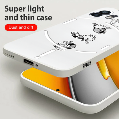 Gravity Bounce Artistic Sketch Case - Nothing