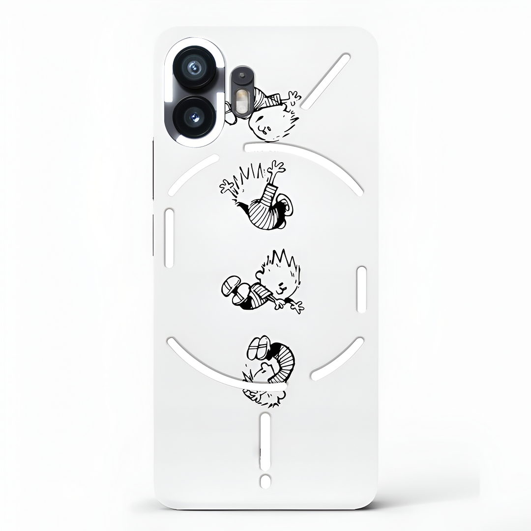 Gravity Bounce Artistic Sketch Case - Nothing