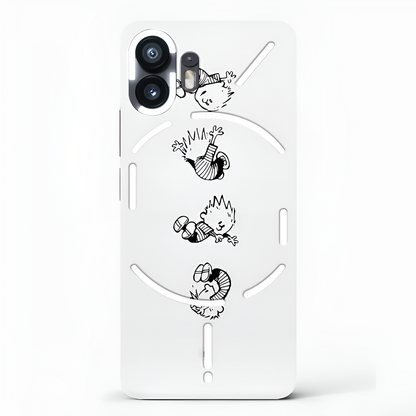 Gravity Bounce Artistic Sketch Case - Nothing