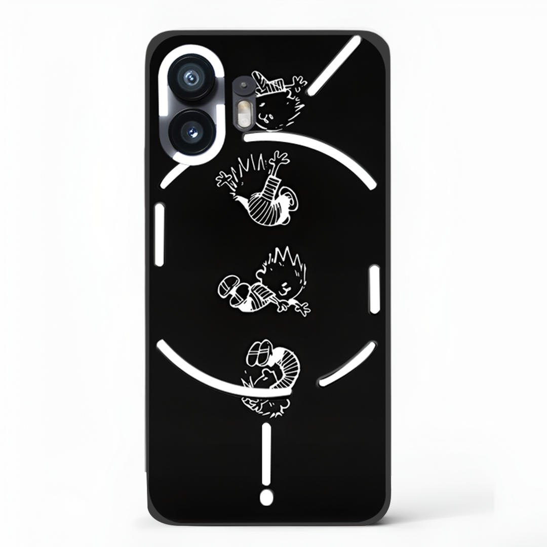 Gravity Bounce Artistic Sketch Case - Nothing