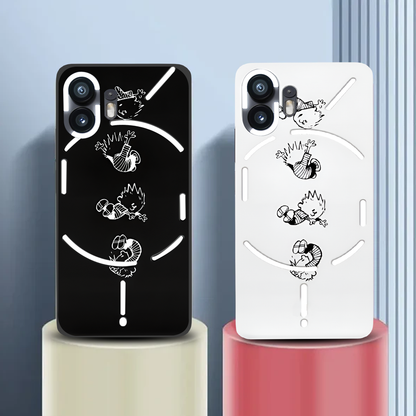 Gravity Bounce Artistic Sketch Case - Nothing