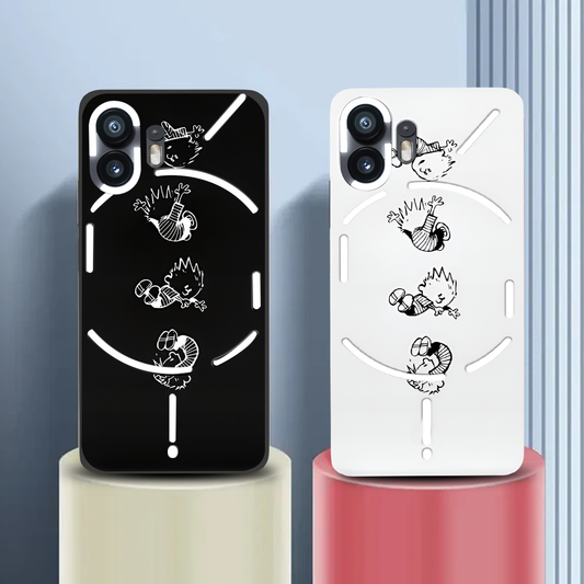 Gravity Bounce Artistic Sketch Case - Nothing