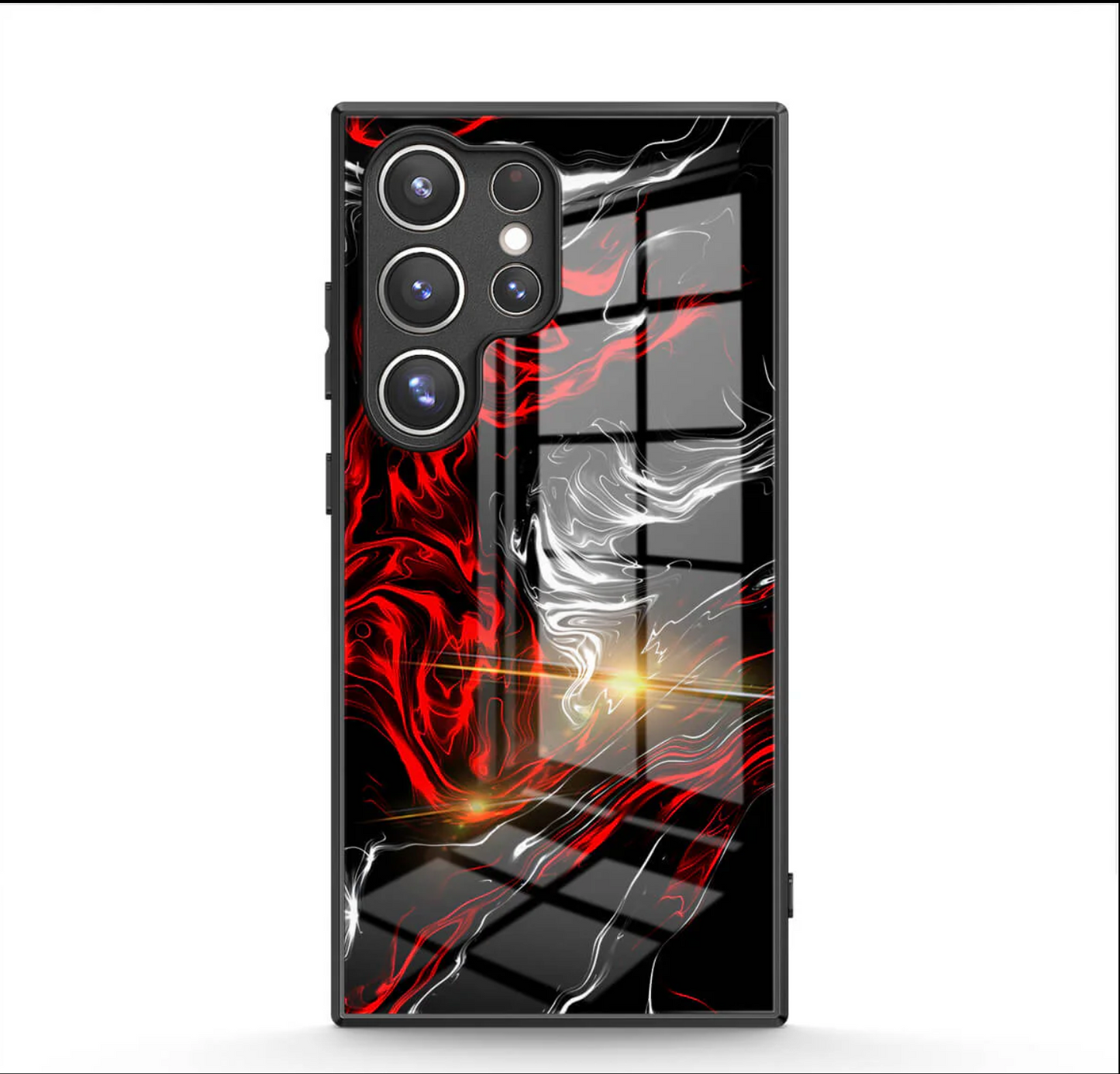 Impact Resistant Protective Glass Case - Samsung