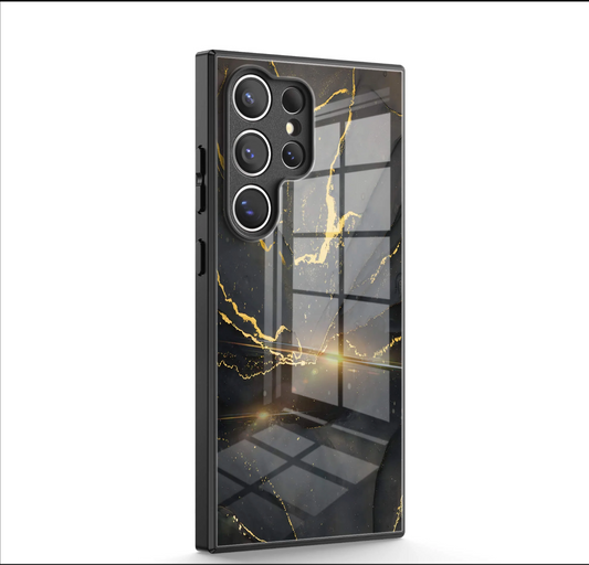 Impact Resistant Protective Glass Case - Samsung