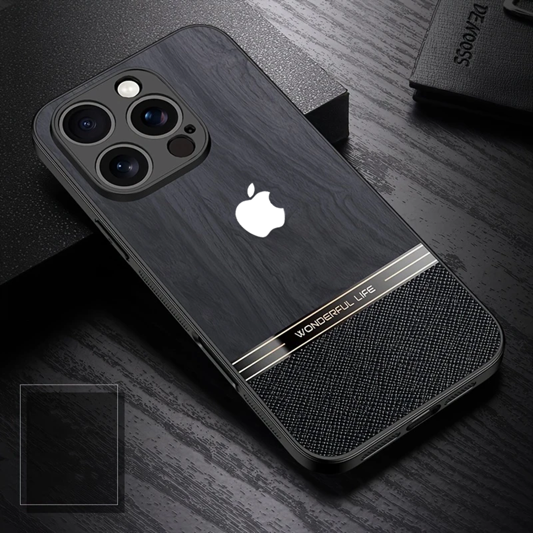Classic Wood Texture Protective Case – iPhone