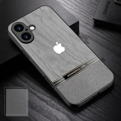 Classic Wood Texture Protective Case – iPhone