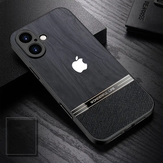 Classic Wood Texture Protective Case – iPhone