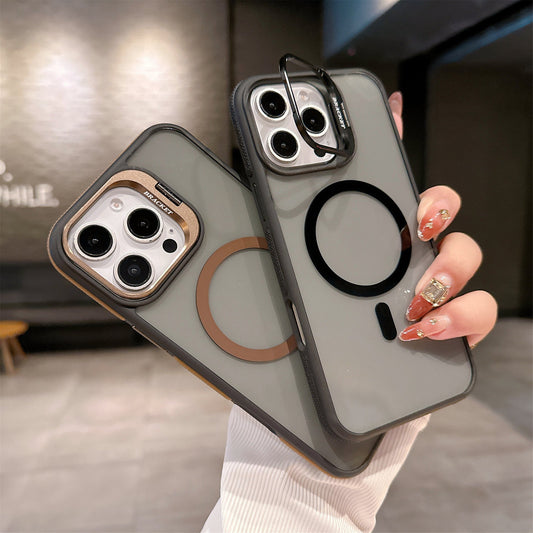 Smoky Impact Edge Magsafe Stand Case - iPhone