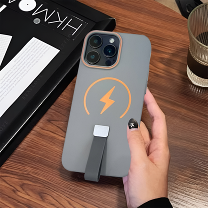 Electrifying Bolt Magnetic Grip Case - iPhone