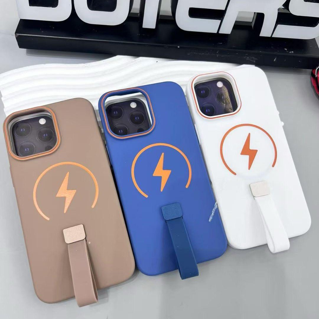 Electrifying Bolt Magnetic Grip Case - iPhone